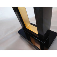 Load image into Gallery viewer, Monello Shell Gold Leaf Table Lamp thomas-george-gallery