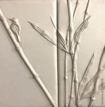 Load image into Gallery viewer, Nuovo Sideboard with Bamboo Design Artisan Leatherwork thomas-george-gallery