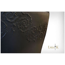 Load image into Gallery viewer, Nuovo Wing Chair with Acantha Sculpted Leather thomas-george-gallery