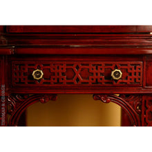 Load image into Gallery viewer, Oriental 4-Door China Cabinet thomas-george-gallery