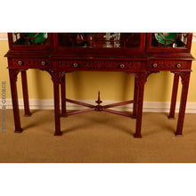 Load image into Gallery viewer, Oriental 4-Door China Cabinet thomas-george-gallery