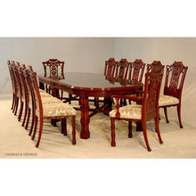 Load image into Gallery viewer, Oriental Chippendale Dining Table thomas-george-gallery