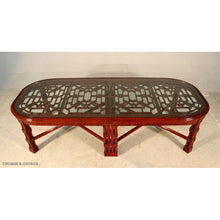 Load image into Gallery viewer, Oriental Chippendale Dining Table thomas-george-gallery