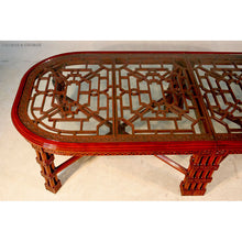 Load image into Gallery viewer, Oriental Chippendale Dining Table thomas-george-gallery