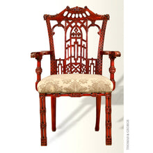 Load image into Gallery viewer, Oriental Dining Arm Chair thomas-george-gallery