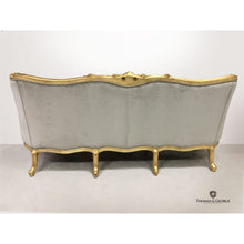 Load image into Gallery viewer, Radice Hand Carved 3 Seater-Sofa Gilded thomas-george-gallery