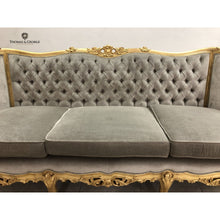 Load image into Gallery viewer, Radice Hand Carved 3 Seater-Sofa Gilded thomas-george-gallery