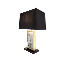 Load image into Gallery viewer, Sculpted Blossom Leather Lamp II thomas-george-gallery
