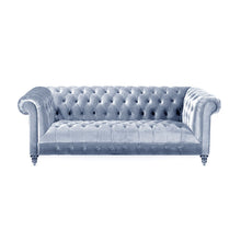 Load image into Gallery viewer, Chesterfield Tufted Velvet Sofa
