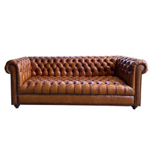 Load image into Gallery viewer, Chesterfield Sofa with Tufted Seat (3 Seater) (Copy)
