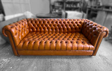 Load image into Gallery viewer, Chesterfield Sofa with Tufted Seat (3 Seater) (Copy)
