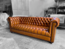 Load image into Gallery viewer, Chesterfield Sofa with Tufted Seat (3 Seater) (Copy)
