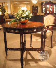 Load image into Gallery viewer, Chinese Chippendale Circular Fretwork Table thomas-george-gallery
