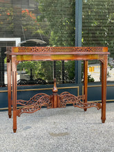 Load image into Gallery viewer, Chinese Chippendale Fretwork Tea Table (Rectangular)
