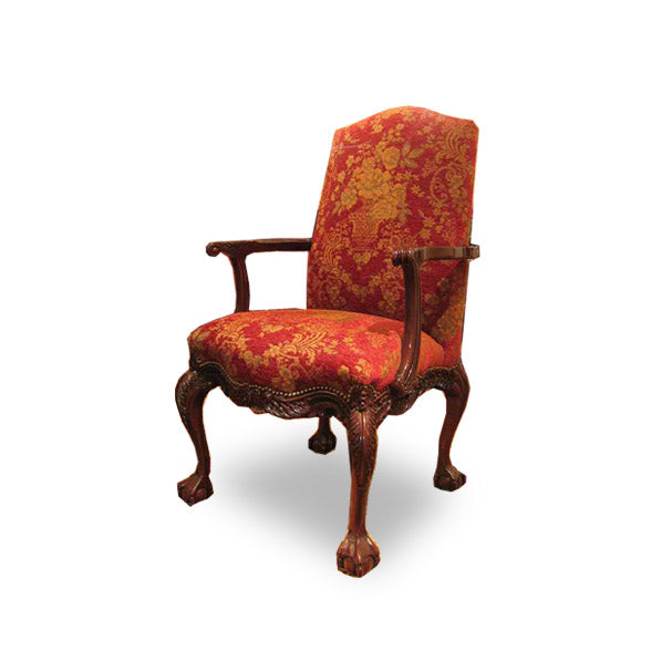 English Chippendale Arm Chair 948 (Upholstered)