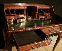 Load image into Gallery viewer, English Chippendale Mahogany Escritoire Writing Desk Philippines
