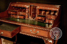 Load image into Gallery viewer, English Chippendale Mahogany Escritoire Writing Desk Philippines

