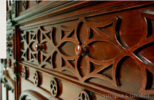 Load image into Gallery viewer, Gothic 4-Door China Cabinet thomas-george-gallery
