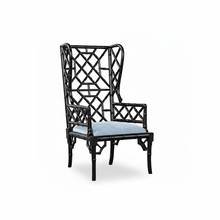 Load image into Gallery viewer, Chinoise Chippendale Wing Chair
