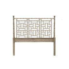 Load image into Gallery viewer, Kaia Fretwork Bamboo Style Bed
