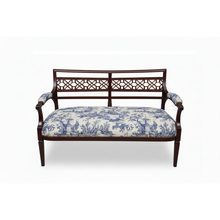 Load image into Gallery viewer, Keyia Fretwork Setee | Bench
