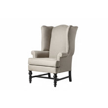 Load image into Gallery viewer, Farmhouse Upholstered Wing Chair
