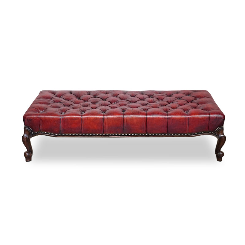 Louis XV Tufted Ottoman  | Center Table