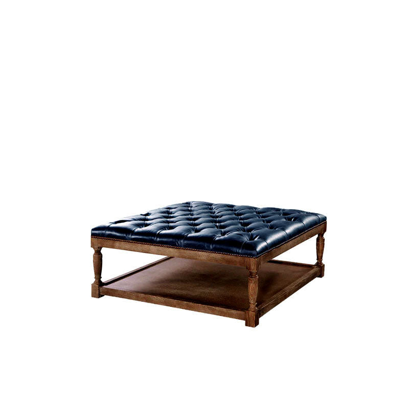 Tufted coffee table bench Chesterfield