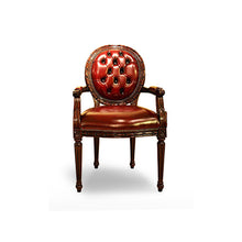 Load image into Gallery viewer, Cameo Louis XV Arm Chair Leather

