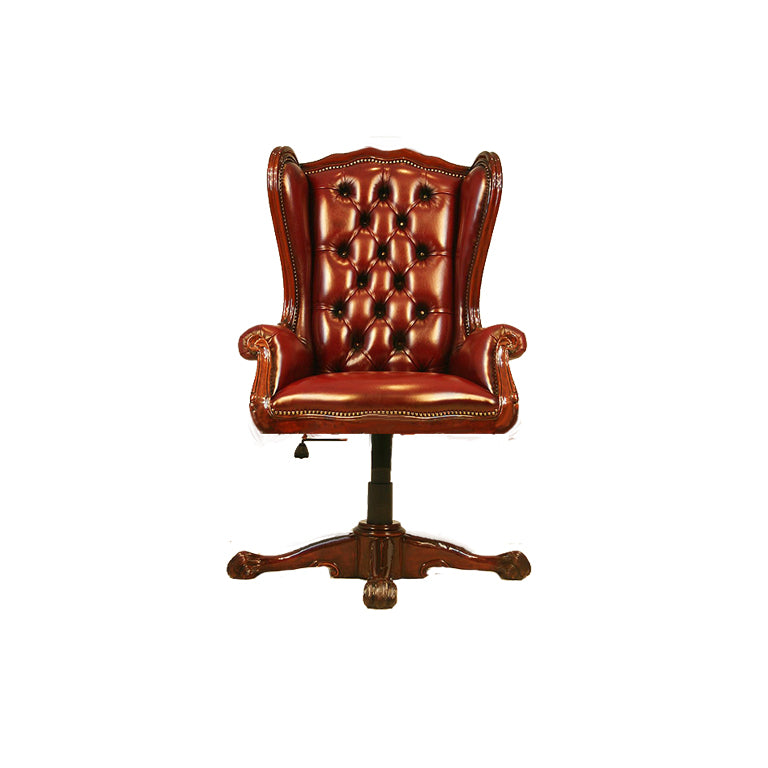 Chippendale Executive Swivel Armchair (276)