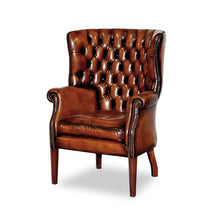 Load image into Gallery viewer, Tufted Barrel Chair (Diamond Buttoned Style)

