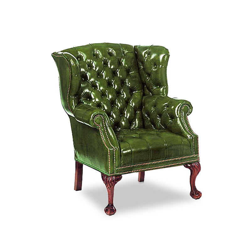 Harvey Tufted Wing Chair (Full tufting)