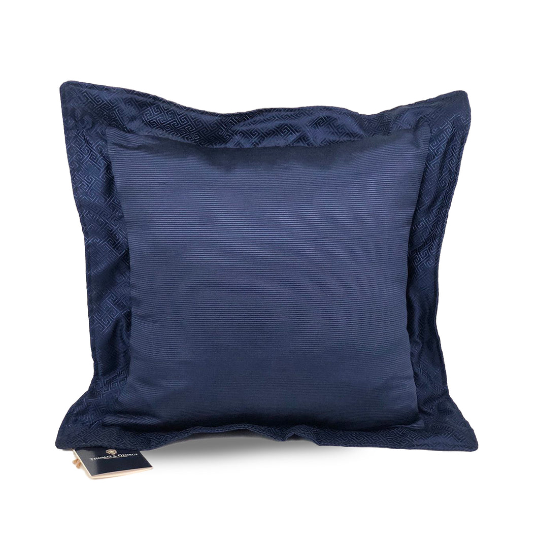 Lapis Blue Flap Cushion | Throw Pillow