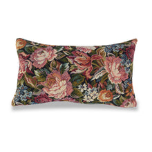 Load image into Gallery viewer, Multicolor Floral Tapestry Cushion | Lumbar Pillow
