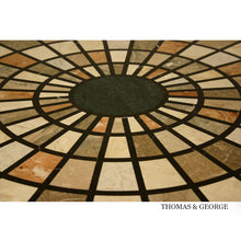 Load image into Gallery viewer, Antico Gilded Caryatid Circular Console Table I thomas-george-gallery
