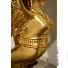 Load image into Gallery viewer, Antico Gilded Caryatid Circular Console Table I thomas-george-gallery
