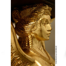 Load image into Gallery viewer, Antico Gilded Caryatid Circular Console Table I thomas-george-gallery
