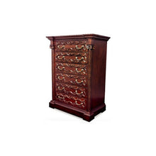 Load image into Gallery viewer, Architectural Tudor 6-Drawer Upright Dresser Chest
