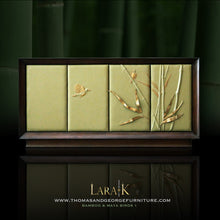 Load image into Gallery viewer, Nuovo Sideboard with Boo Design Hand Sculpted Leather
