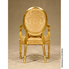 Load image into Gallery viewer, Cameo Gilded Lattice Chair thomas-george-gallery
