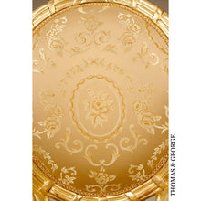 Load image into Gallery viewer, Cameo Gilded Lattice Chair thomas-george-gallery
