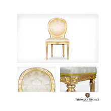 Load image into Gallery viewer, Cameo Louis XV Gilded Side Chair
