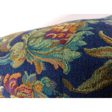 Load image into Gallery viewer, Indigo Foliage Cushion | Lumbar Pillow
