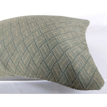 Load image into Gallery viewer, Green Haze Weave Cushion | Throw Pillow
