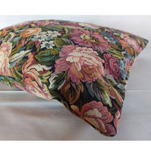 Load image into Gallery viewer, Multicolor Floral Tapestry Cushion | Lumbar Pillow
