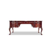Load image into Gallery viewer, English-Chippendale-Ball-and-Claw-5-Drawer-Writing-Table

