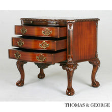 Load image into Gallery viewer, George II 3-Drawer Bedside Chest thomas-george-gallery
