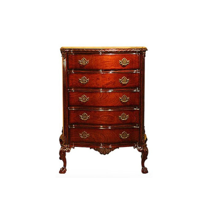 George II 5-Drawer Upright Chest