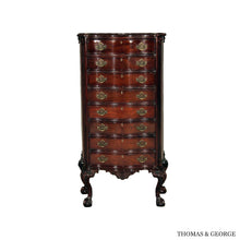 Load image into Gallery viewer, George II 8-Drawer Lingerie Upright Chest
