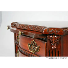 Load image into Gallery viewer, George II 3-Drawer Bedside Chest
